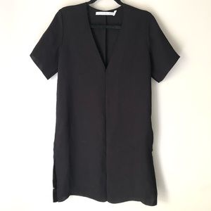 & Other Stories V-neck dress with pockets